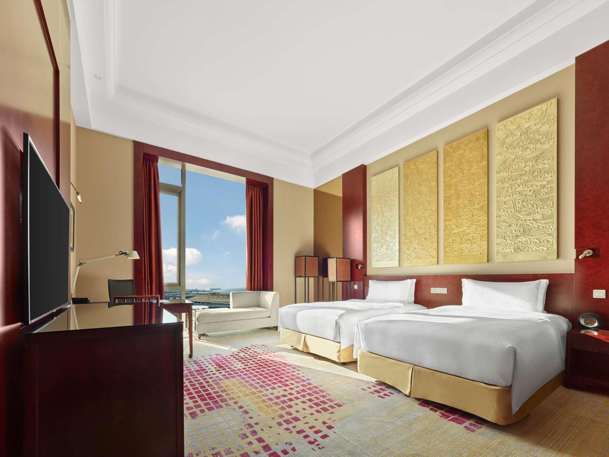 ฮิลตัน ปักกิ่ง แคปิตอล แอร์พอร์ต Hotel Shunyi ภายนอก รูปภาพ