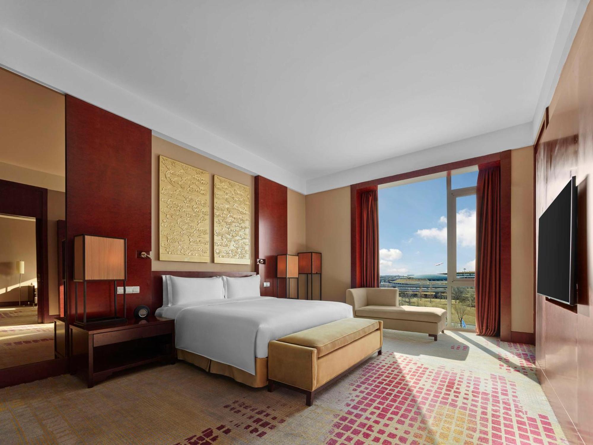 ฮิลตัน ปักกิ่ง แคปิตอล แอร์พอร์ต Hotel Shunyi ภายนอก รูปภาพ