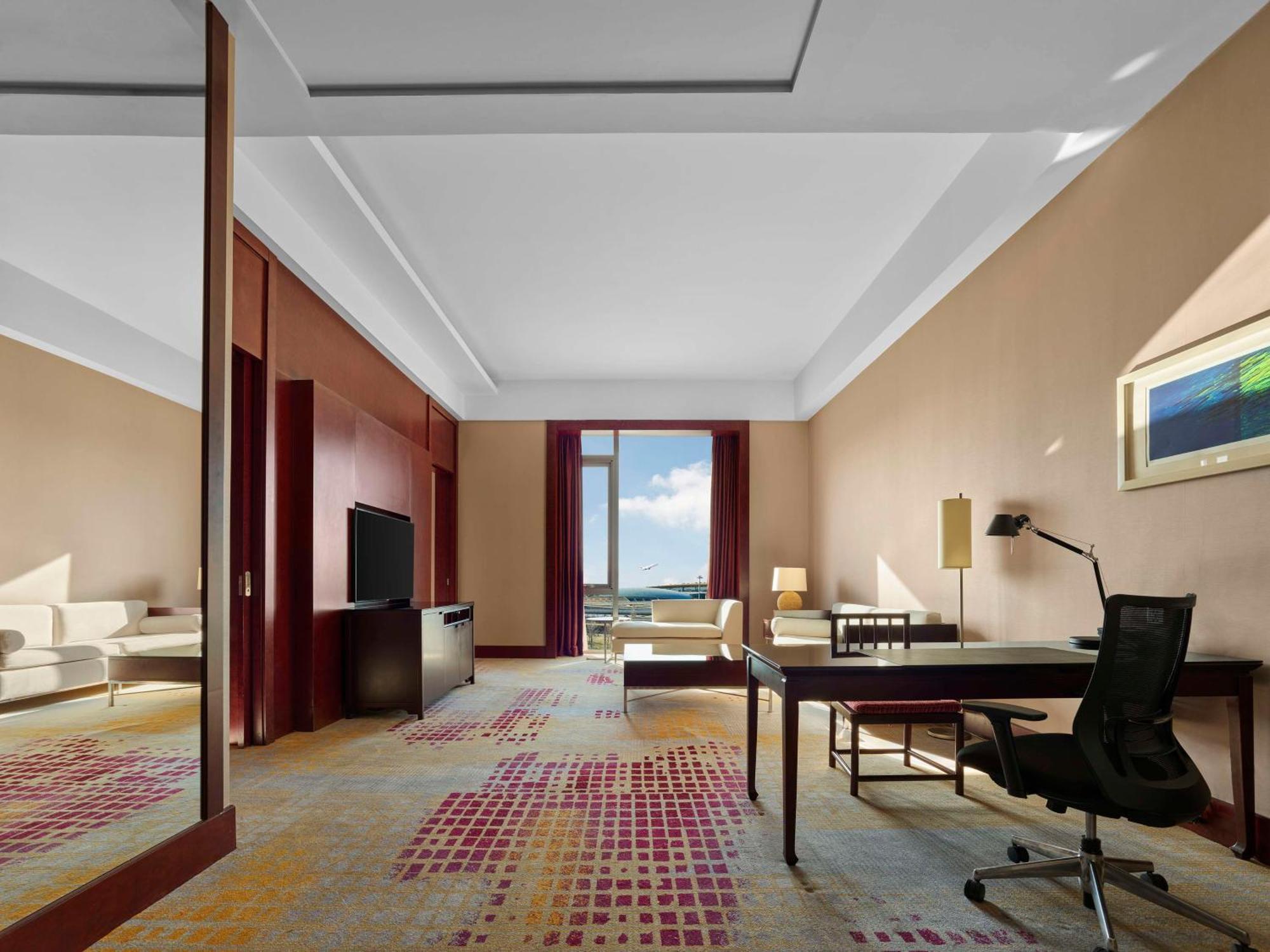 ฮิลตัน ปักกิ่ง แคปิตอล แอร์พอร์ต Hotel Shunyi ภายนอก รูปภาพ